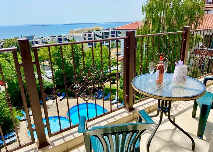 Delfin Sea View Lägenhet Sveti Vlas